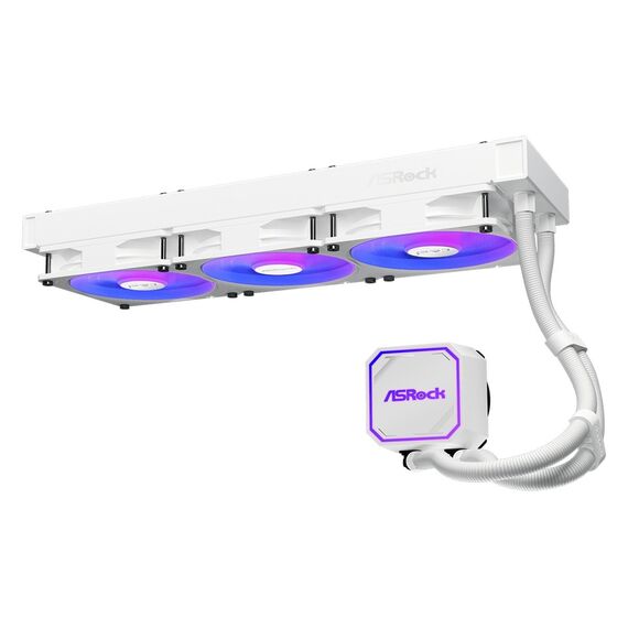 ASRock Pro White 360 ARGB Cooling - CPU Coolers & Pastes - CPU & Cooling - Techbox
