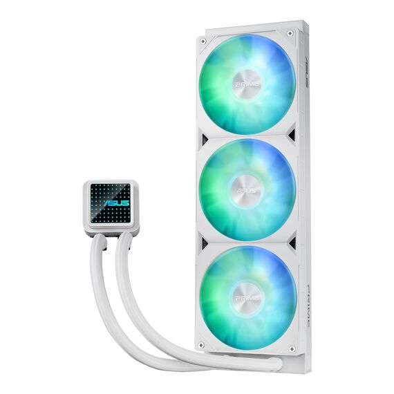 ASUS Prime LC 360 ARGB White Edition Processor All-in-one liquid cooler 12 cm 1 pc(s) - CPU Coolers & Pastes - CPU & Cooling - Techbox