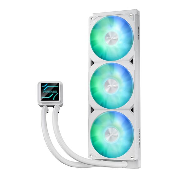 ASUS Prime LC 360 ARGB White Edition Processor All-in-one liquid cooler 12 cm 1 pc(s) - CPU Coolers & Pastes - CPU & Cooling - Techbox