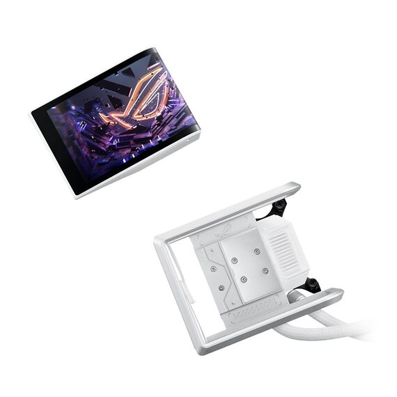 Asus ROG RYUO IV 360 ARGB Wht - all-in-one water cooling, 12 cm (white) | Techbox