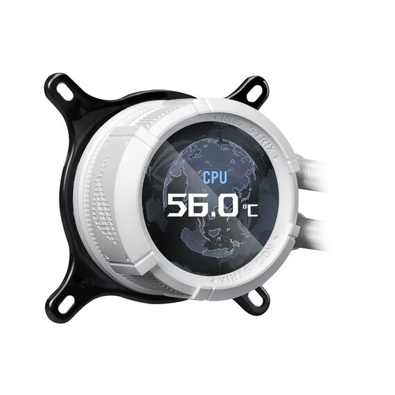 ASUS ROG Strix LC III 360 ARGB White Edition Processor All-in-one liquid cooler 12 cm - CPU Coolers & Pastes - CPU & Cooling - Techbox