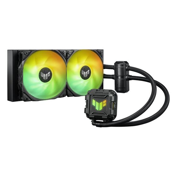 ASUS TUF GAMING LC II 240 ARGB Processor Liquid cooling kit 12 cm Black - CPU Coolers & Pastes - CPU & Cooling - Techbox