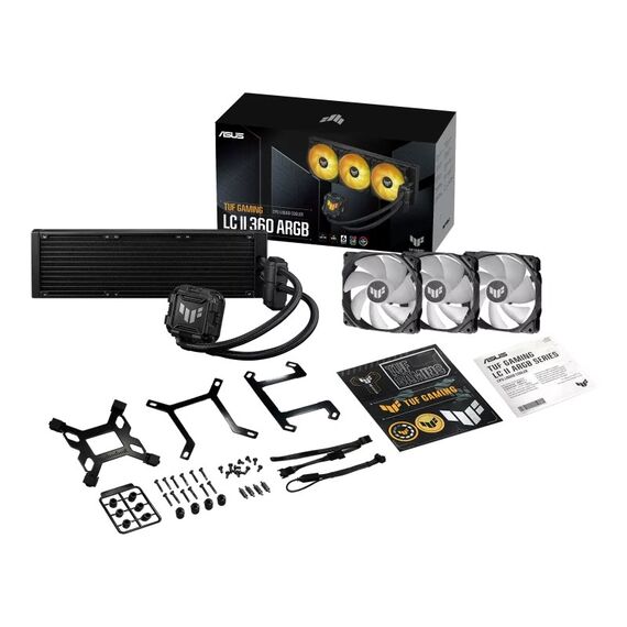 ASUS TUF GAMING LC II 360 ARGB Processor Liquid cooling kit 12 cm Black | Techbox