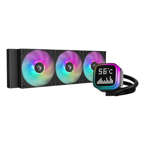 DeepCool R-LP360-BKMSNC-G-1 computer cooling system Computer case, Processor All-in-one liquid cooler 12 cm Black 1 pc(s) - CPU Coolers & Pastes - CPU & Cooling - Techbox