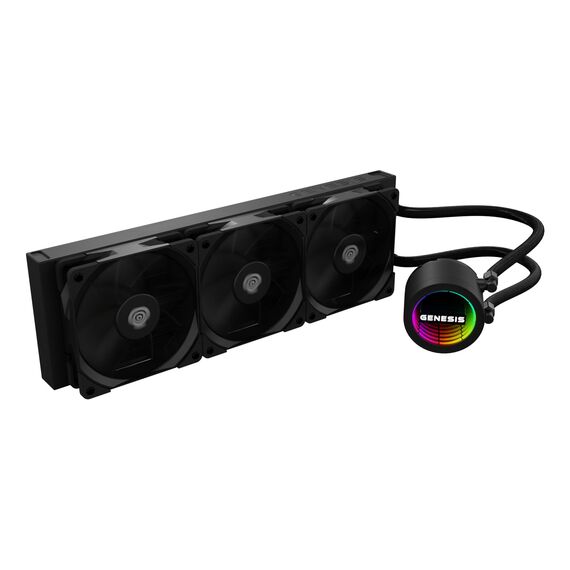 GENESIS NLG-2320 computer cooling system Processor All-in-one liquid cooler Black - CPU Coolers & Pastes - CPU & Cooling - Techbox