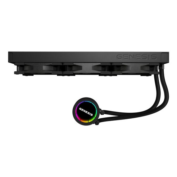GENESIS NLG-2320 computer cooling system Processor All-in-one liquid cooler Black - CPU Coolers & Pastes - CPU & Cooling - Techbox