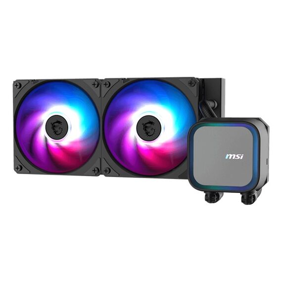 MSI MAG Coreliquid A13 240 Motherboard, Processor All-in-one liquid cooler 12 cm Black 1 pc(s) - CPU Coolers & Pastes - CPU & Cooling - Techbox