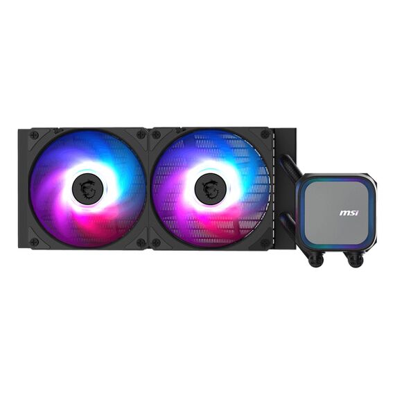 MSI MAG Coreliquid A13 240 Motherboard, Processor All-in-one liquid cooler 12 cm Black 1 pc(s) - CPU Coolers & Pastes - CPU & Cooling - Techbox
