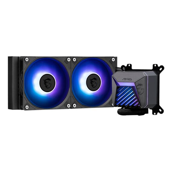 MSI MAG Coreliquid A15 240 Motherboard, Processor All-in-one liquid cooler 12 cm Black 1 pc(s) - CPU Coolers & Pastes - CPU & Cooling - Techbox