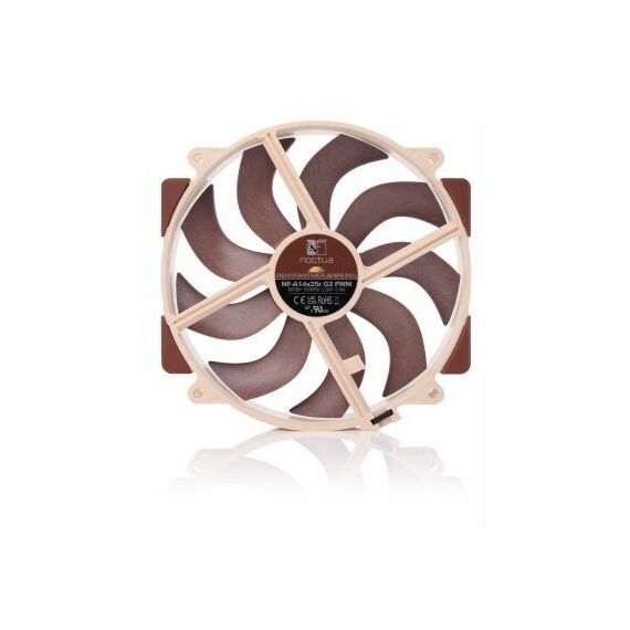 Noctua NF-A14X25R G2 PWM computer cooling system Computer case Fan 14 cm - Fans - PC Cases & Accessories - Techbox