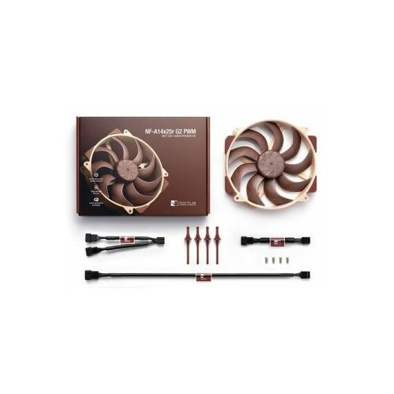Noctua NF-A14X25R G2 PWM computer cooling system Computer case Fan 14 cm - Fans - PC Cases & Accessories - Techbox