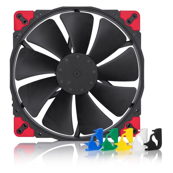 Noctua NF-A20 PWM CH.BK.S computer cooling system Computer case Fan 20 cm Black - Fans - PC Cases & Accessories - Techbox