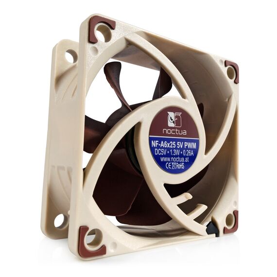 Noctua NF-A6x25 5V PWM Computer case Fan 6 cm Beige | Techbox