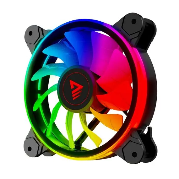 SAVIO FAN-01 4-pack 120mm ARGB fan including controller and remote control - Fans - PC Cases & Accessories - Techbox