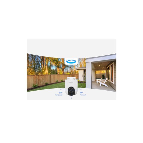 EZVIZ H8c Turret IP security camera Indoor & outdoor 1920 x 1080 pixels Ceiling/wall - Cameras - Cameras & DVR - Techbox