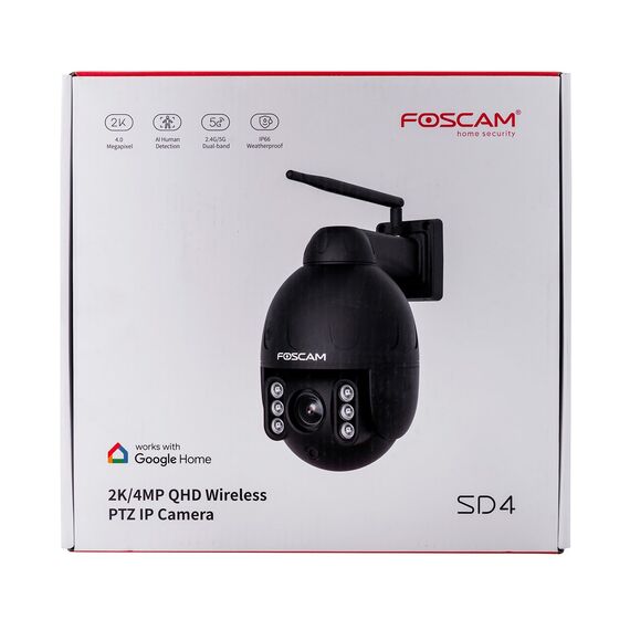 Foscam SD4-WB Dome IP security camera Outdoor 2304 x 1536 pixels Wall | Techbox
