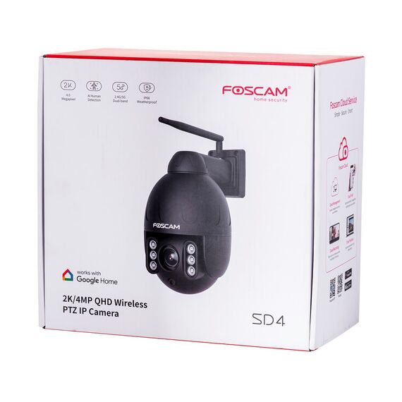 Foscam SD4-WB Dome IP security camera Outdoor 2304 x 1536 pixels Wall | Techbox