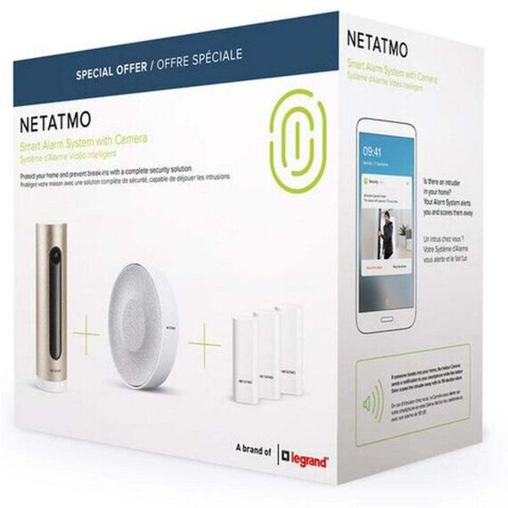 Netatmo NBU-ICCS camera kit with sensors and siren - Cameras - Cameras & DVR - Techbox