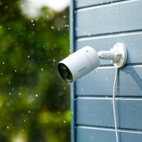 Reolink ColorX Series P320X - 4MP Outdoor Camera, True Color Night Vision, PoE, 3000K Adjustable Warm Light | Techbox