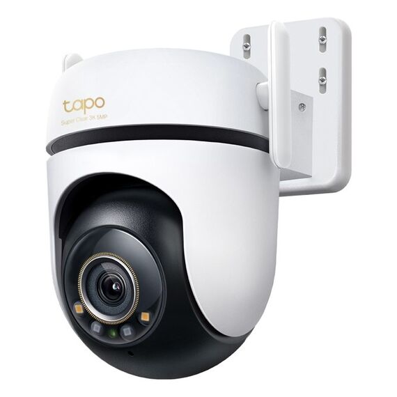 TP-Link Outdoor Pan/Tilt Security Wi-Fi Camera SPEC: 3K 5MP (2880x1620), 2.4 GHz, 2 × External Antennas, 1 × Ethernet Port, Horizontal 360º | Techbox
