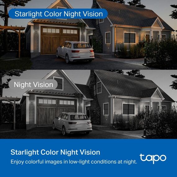 TP-Link Outdoor Pan/Tilt Security Wi-Fi Camera SPEC: 3K 5MP (2880x1620), 2.4 GHz, 2 × External Antennas, 1 × Ethernet Port, Horizontal 360º | Techbox