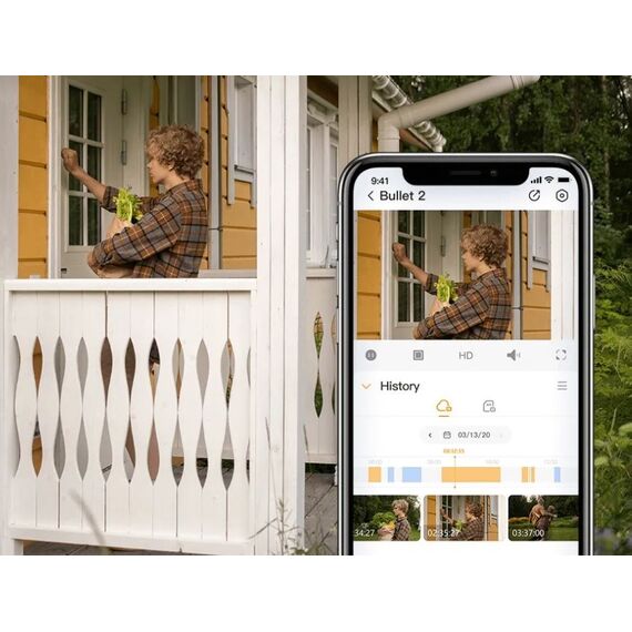 Imou Lauko WiFi kamera Bullet 2E 5MP IP security camera Indoor & outdoor 2304 x 1296 pixels Ceiling/wall | Techbox