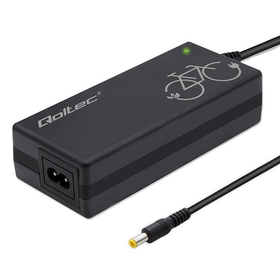 Qoltec 50761 Charger for e-bike batteries 36V | 42V | 2A | 5.5*2.5 | Techbox