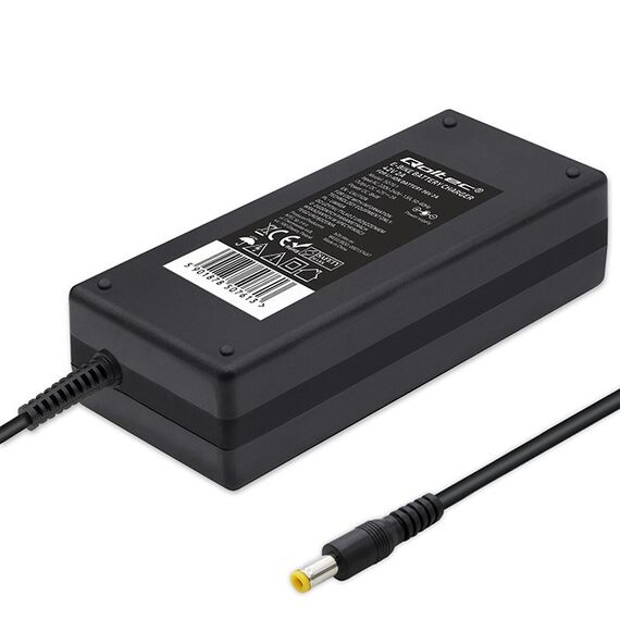 Qoltec 50761 Charger for e-bike batteries 36V | 42V | 2A | 5.5*2.5 | Techbox