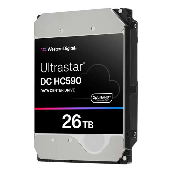 Western Digital DC HC590 internal hard drive 26 TB 7200 RPM 3.5" SAS - Internal HDD - Hard Drives - Techbox