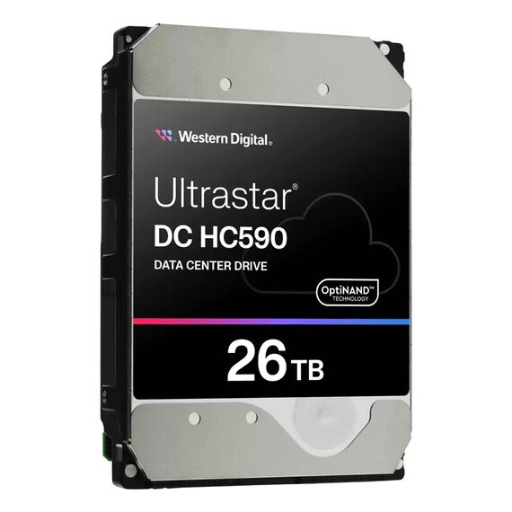 Western Digital DC HC590 internal hard drive 26 TB 7200 RPM 3.5" Serial ATA - Internal HDD - Hard Drives - Techbox