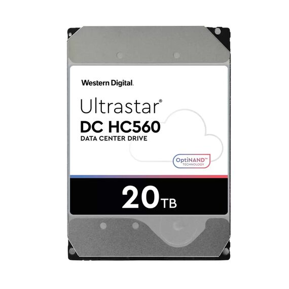 Dysk serwerowy HDD Western Digital Ultrastar DC HC560 WUH722020BL5204 (20 TB; 3.5"; SAS) - Internal HDD - Hard Drives - Techbox