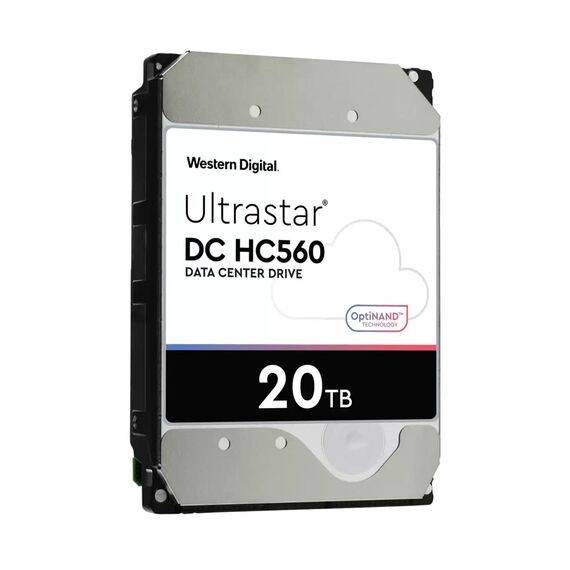 Dysk serwerowy HDD Western Digital Ultrastar DC HC560 WUH722020BL5204 (20 TB; 3.5"; SAS) - Internal HDD - Hard Drives - Techbox
