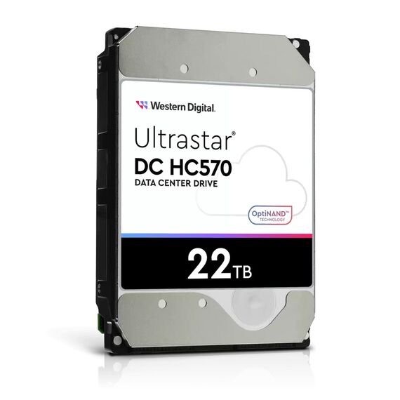 Dysk serwerowy HDD Western Digital Ultrastar DC HC570 WUH722222AL5204 (22 TB; 3.5"; SAS) - Internal HDD - Hard Drives - Techbox