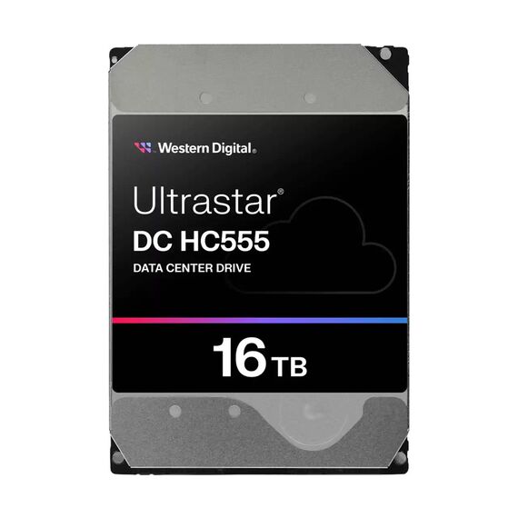 Western Digital Ultrastar DC HC555 internal hard drive 16 TB 7200 RPM 512 MB 3.5" Serial ATA III - Internal HDD - Hard Drives - Techbox