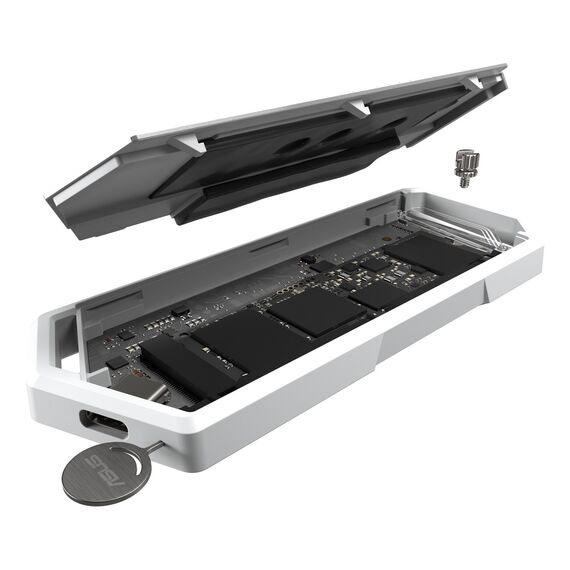 ASUS ROG Strix Arion White Edition SSD enclosure M.2 | Techbox
