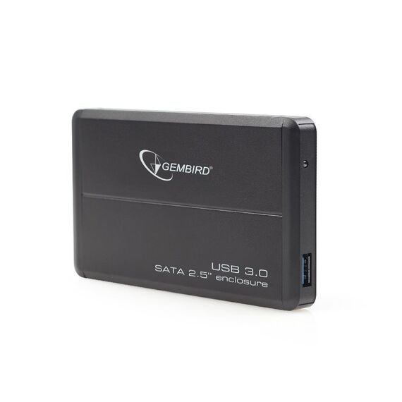 Gembird EE2-U3S-2 storage drive enclosure HDD enclosure Black 2.5" | Techbox