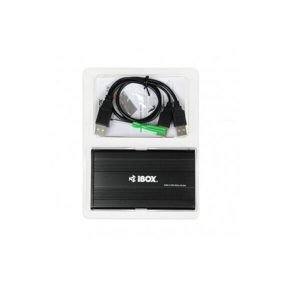 iBox HD-01 HDD enclosure Black 2.5" | Techbox