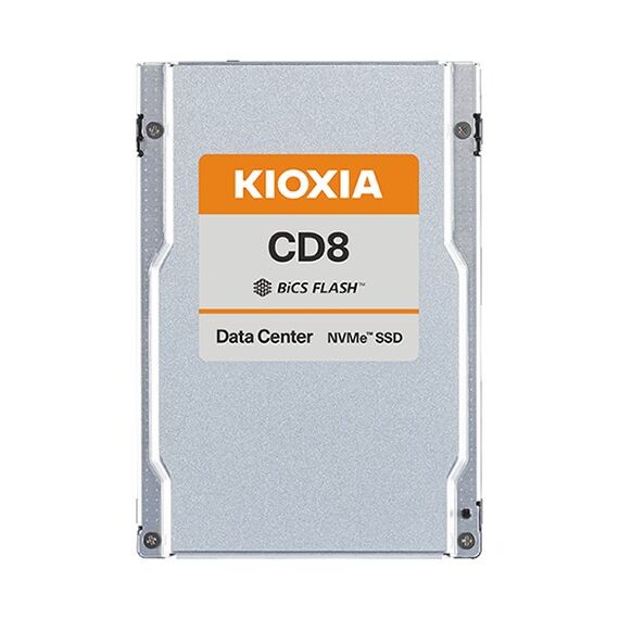 Kioxia CD8-R 7.68 TB 2.5" PCI Express 4.0 NVMe BiCS FLASH TLC - SSD - Hard Drives - Techbox