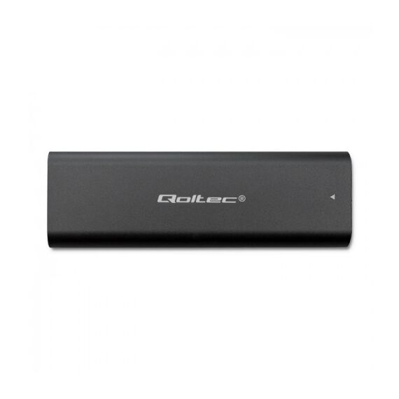 Qoltec 50312 storage drive enclosure SSD enclosure Black M.2 | Techbox