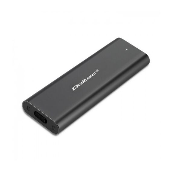 Qoltec 50312 storage drive enclosure SSD enclosure Black M.2 | Techbox