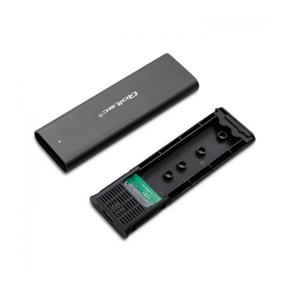 Qoltec 50312 storage drive enclosure SSD enclosure Black M.2 | Techbox