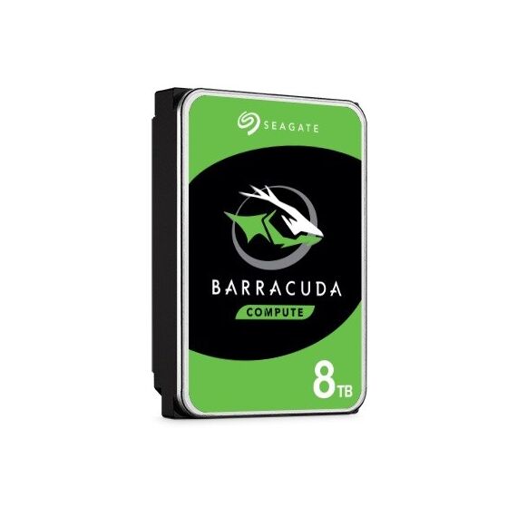 Seagate BarraCuda internal hard drive 8 TB 5400 RPM 256 MB 3.5" Serial ATA III (ST8000DM004) - Internal HDD - Hard Drives - Techbox