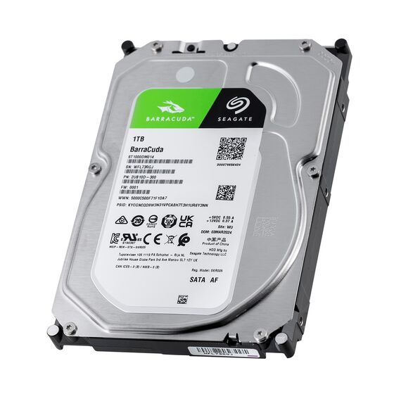 Seagate Barracuda ST1000DM014 internal hard drive 3.5" 1 TB Serial ATA III - Internal HDD - Hard Drives - Techbox