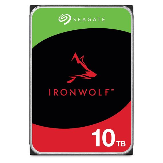 Seagate IronWolf internal hard drive 10 TB 256 MB 3.5" Serial ATA III (ST10000VN000) | Techbox