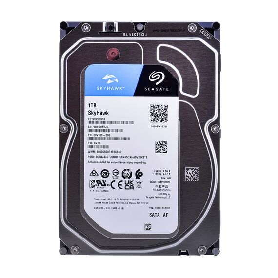 Seagate SkyHawk internal hard drive 1 TB 256 MB 3.5" Serial ATA III (ST1000VX013) | Techbox