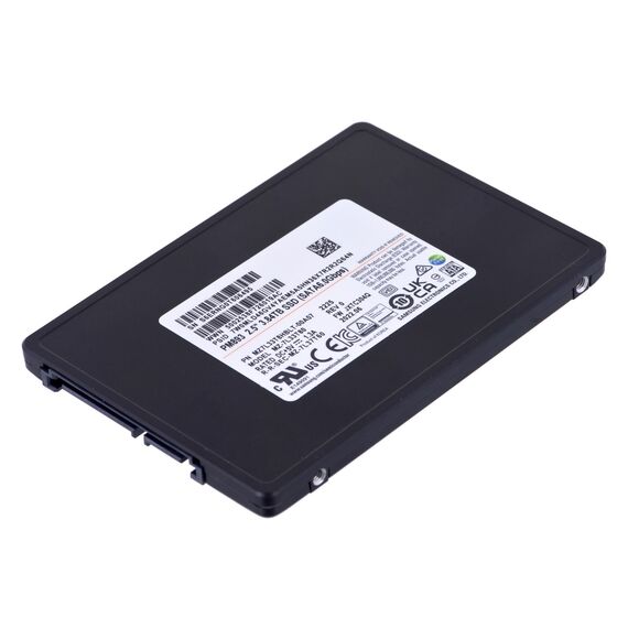 SSD Samsung PM893 3.84TB SATA 2.5" MZ7L33T8HBLT-00A07 (DWPD 1) - SSD - Hard Drives - Techbox