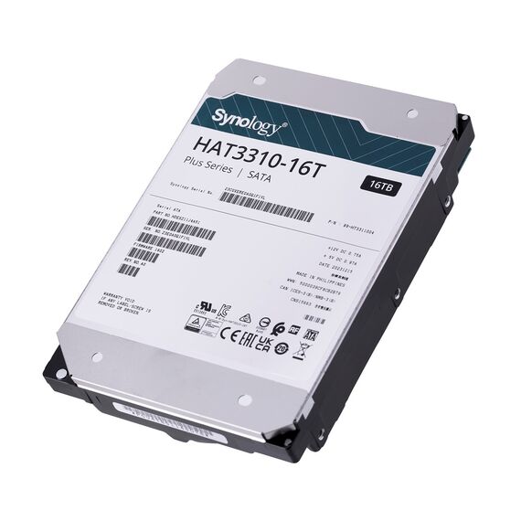 Synology HAT3310-16T internal hard drive 3.5" 16 TB Serial ATA - Internal HDD - Hard Drives - Techbox