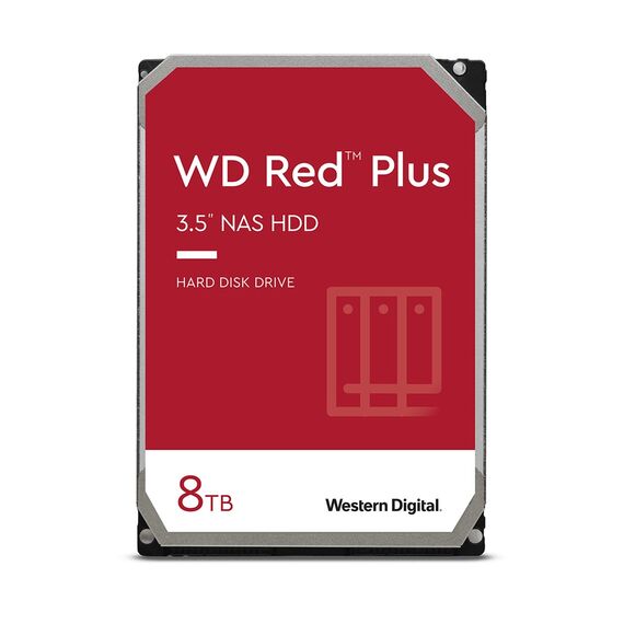 Western Digital Red Plus 3.5" 8 TB Serial ATA III | Techbox