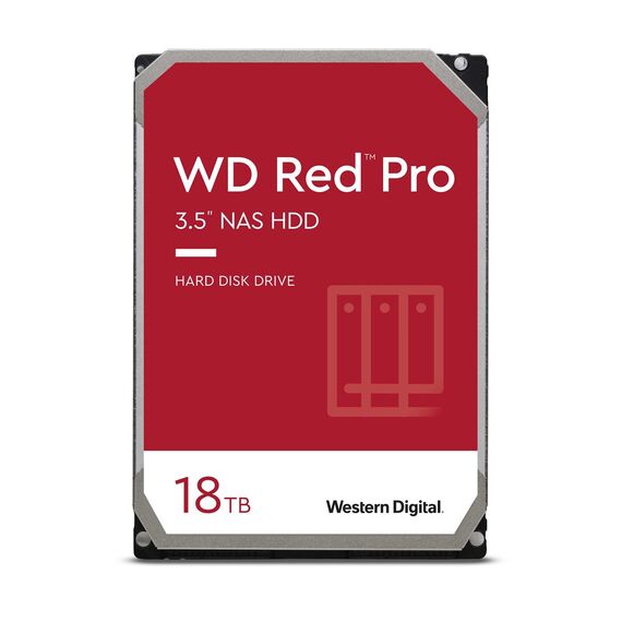 Western Digital Ultrastar Red Pro 3.5" 18000 GB Serial ATA | Techbox