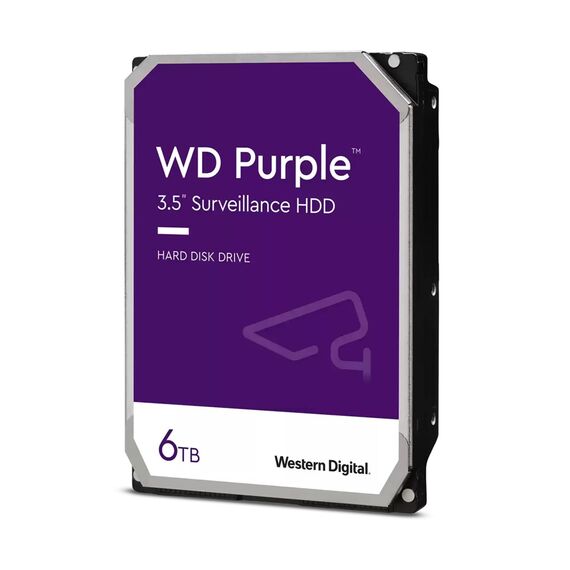 Western Digital WD64PURZ internal hard drive 3.5" 6000 GB Serial ATA III - Internal HDD - Hard Drives - Techbox